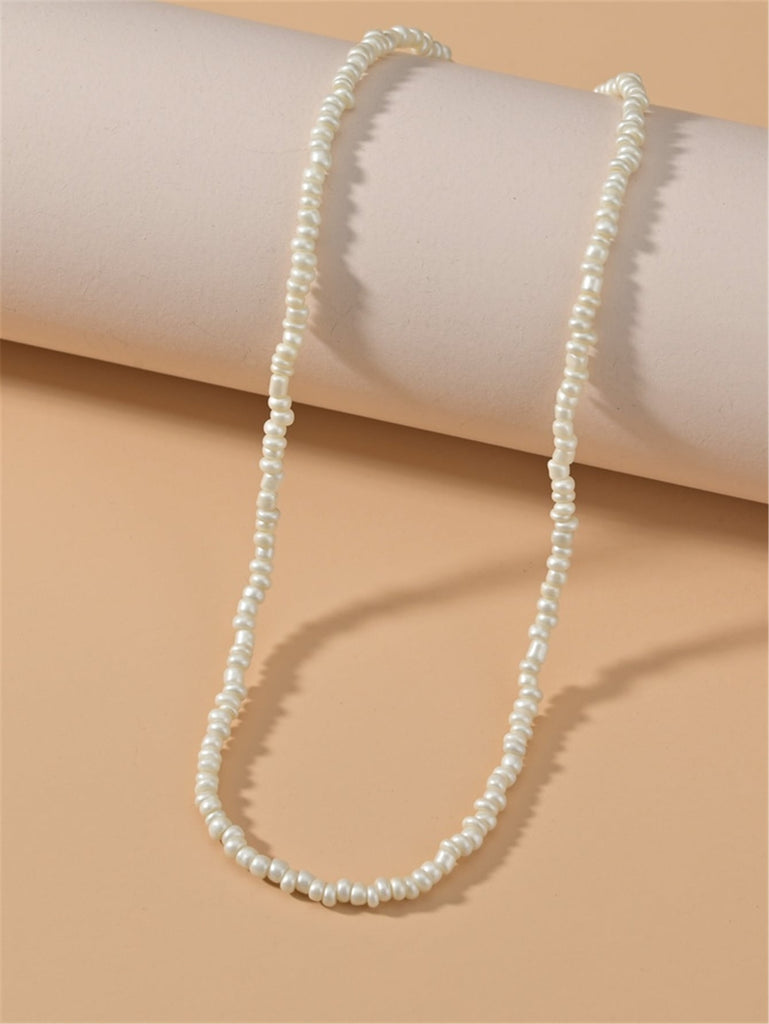 Minimalist Beaded Necklace