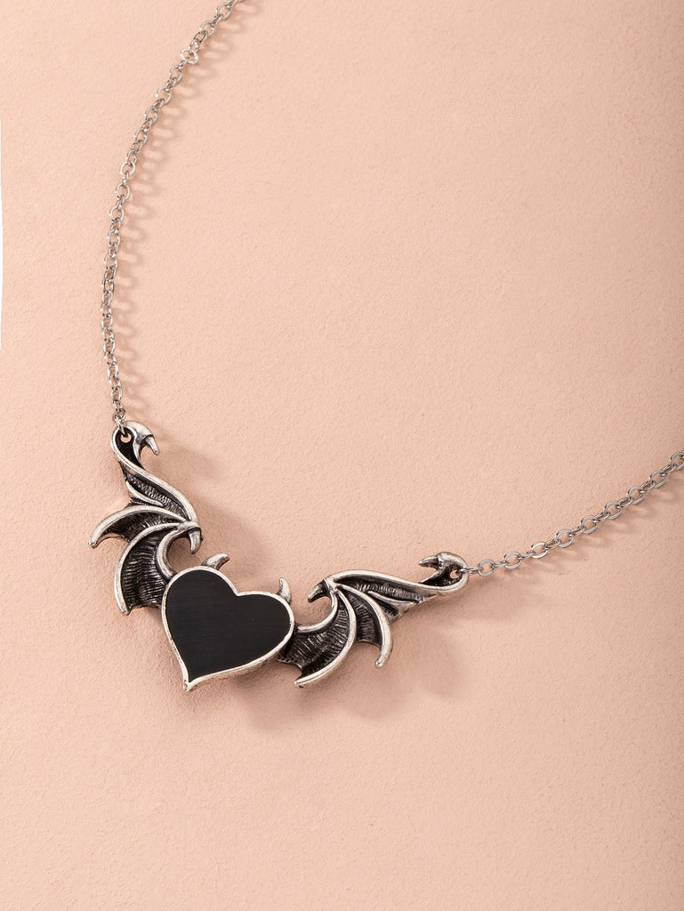 Heart Charm Chain Necklace