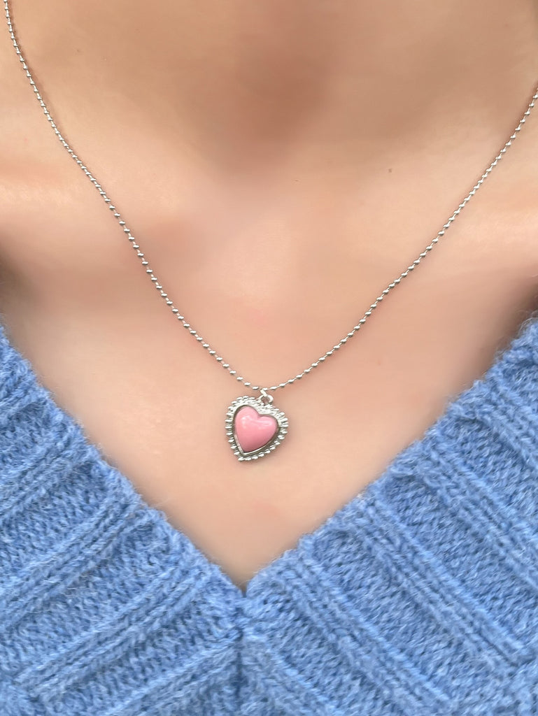 DAZY Heart Charm Necklace