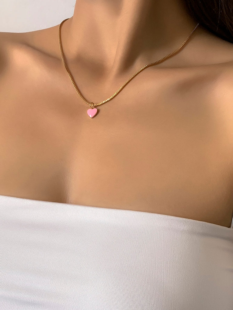 Heart Charm Necklace