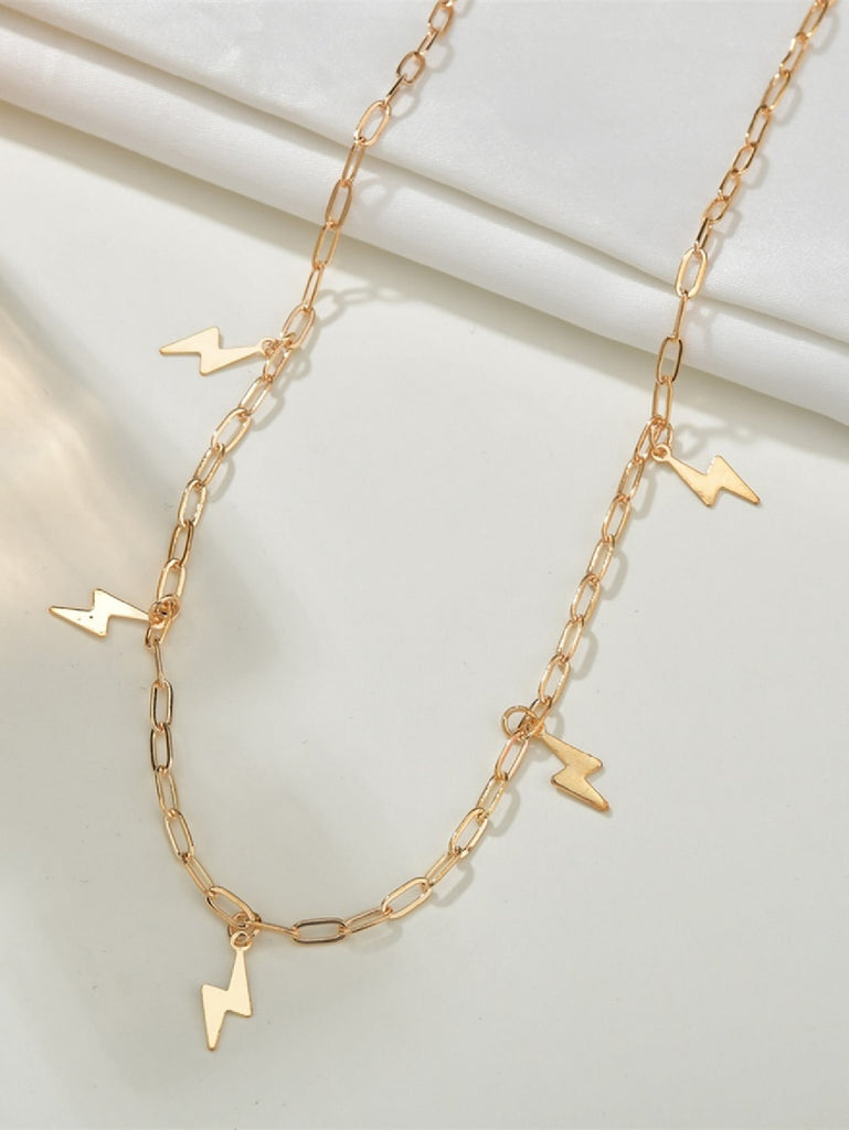 Lightning Charm Necklace
