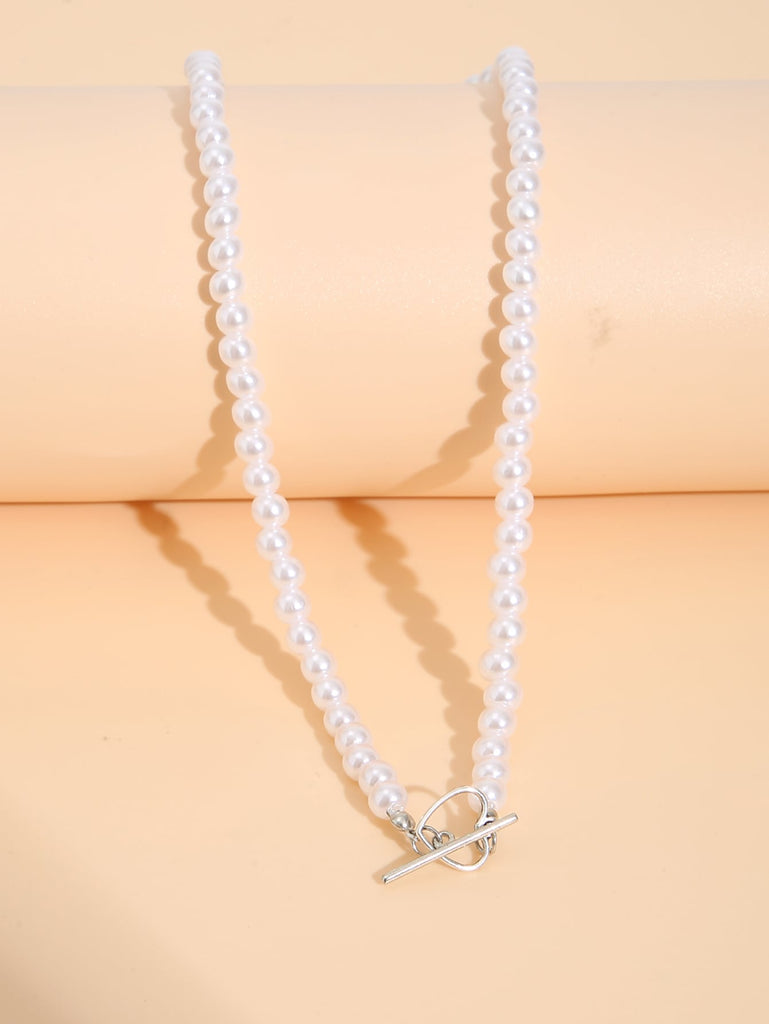 Faux Pearl Necklace