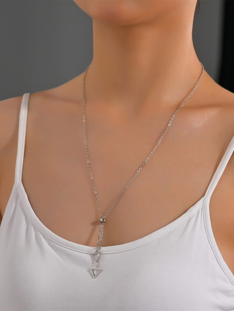 Triangle Charm Necklace