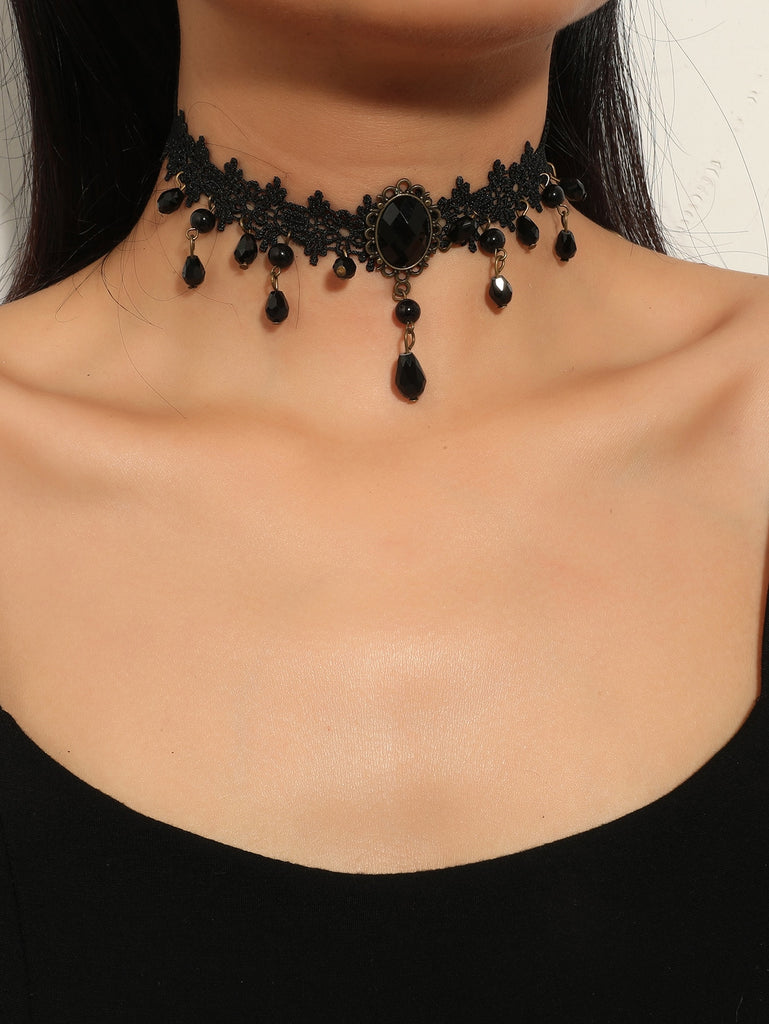 Crystal Decor Choker