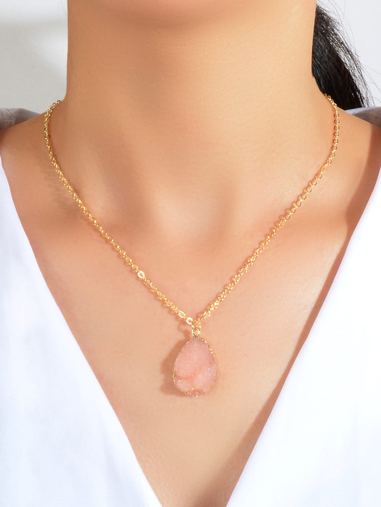 Resin Pendant Necklace