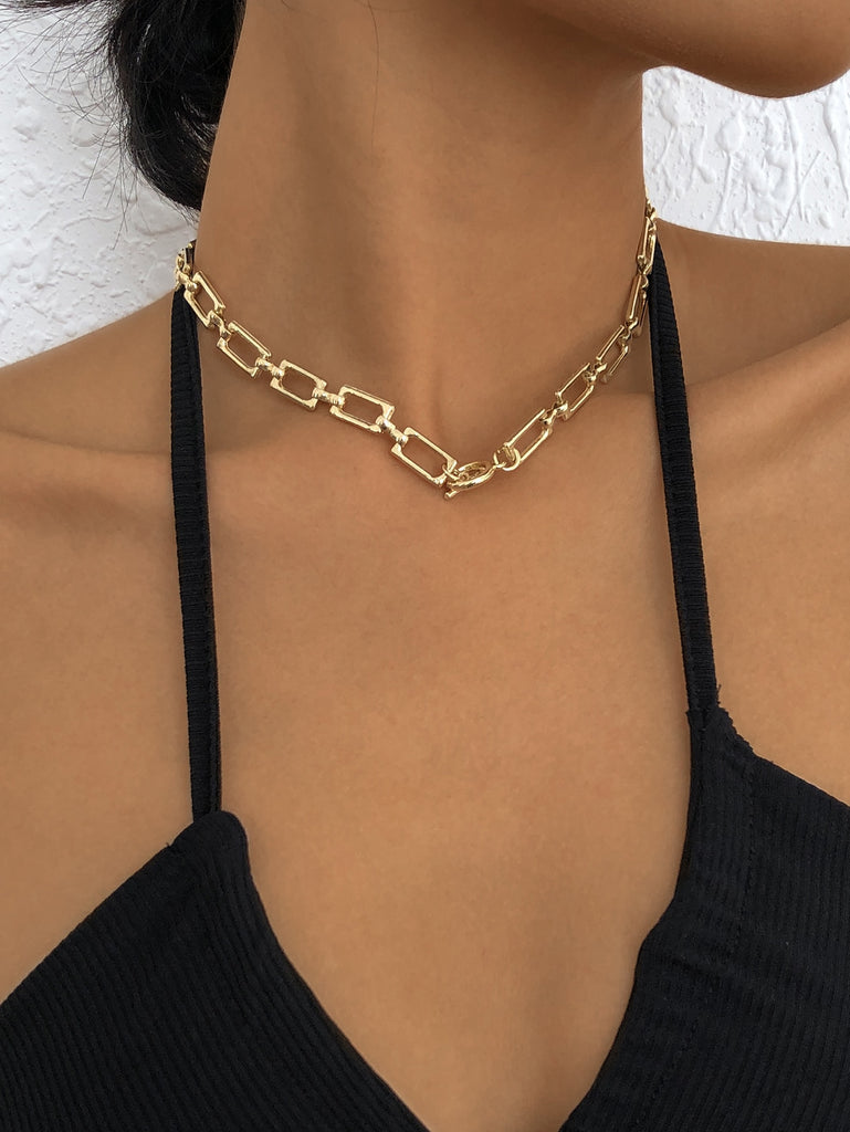 Geo Link Necklace