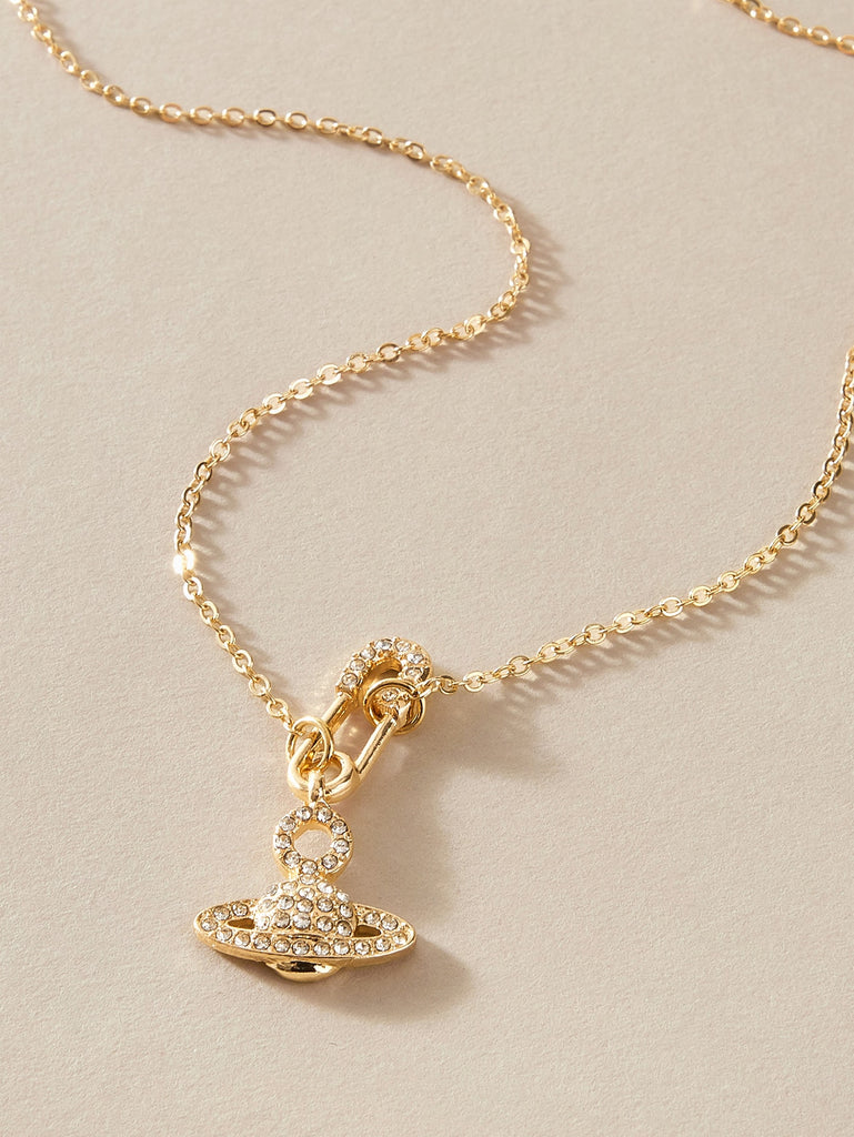Planet Charm Necklace
