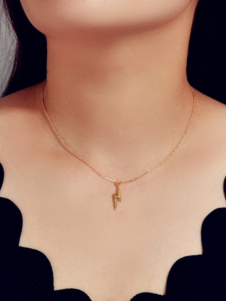 Lightning Charm Necklace