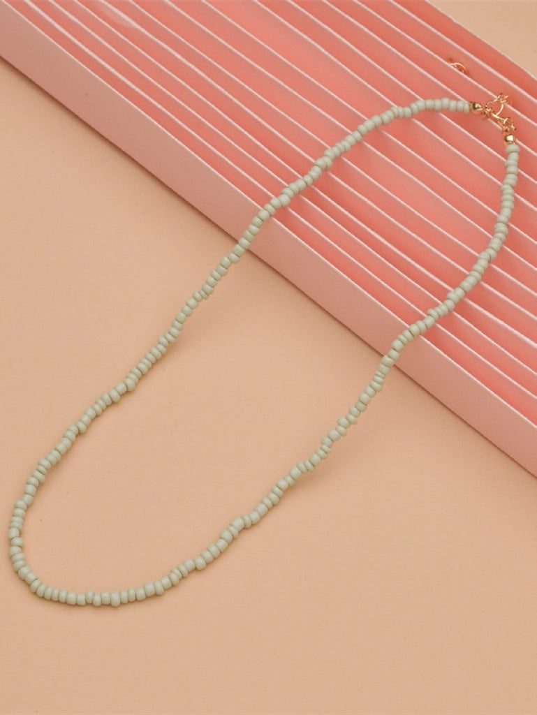 Minimalist Beaded Necklace