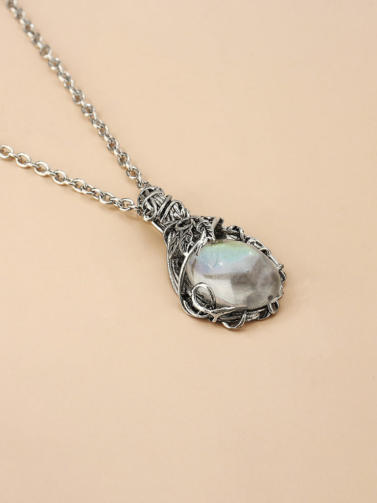 Moonstone Charm Necklace