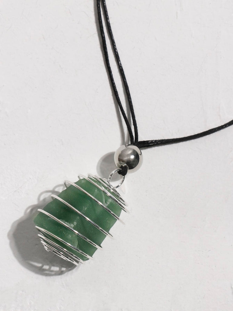 Irregular Stone Pendant Necklace