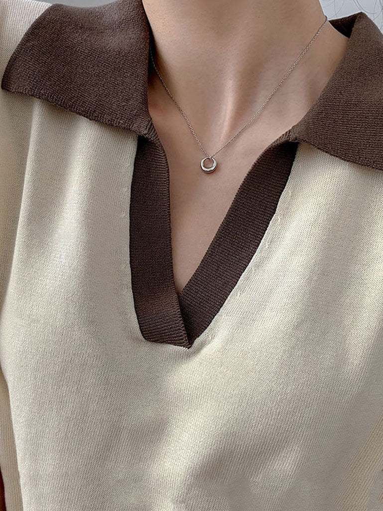 Round Charm Necklace