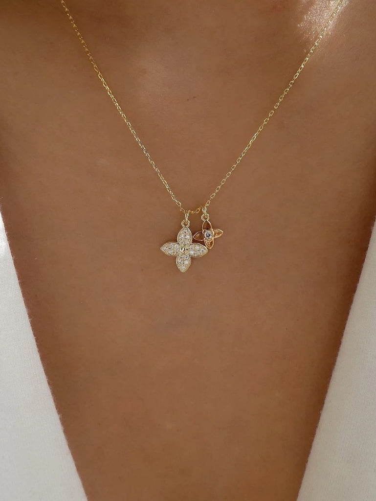 Rhinestone Decor Necklace