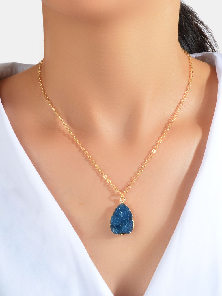 Resin Pendant Necklace