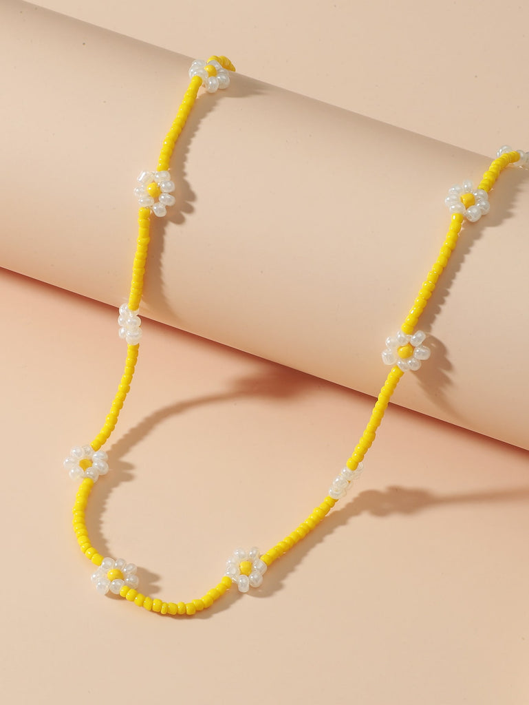 Simple Beaded Necklace