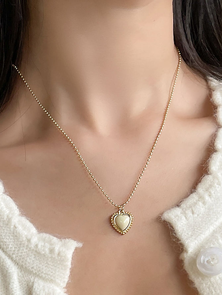 DAZY Heart Decor Necklace