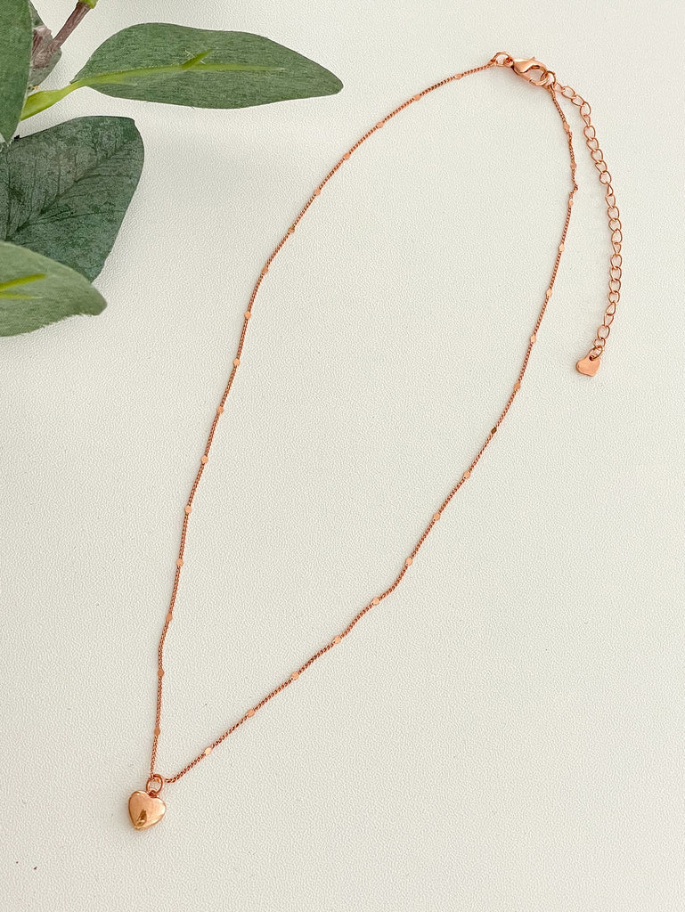 DAZY Heart Charm Necklace