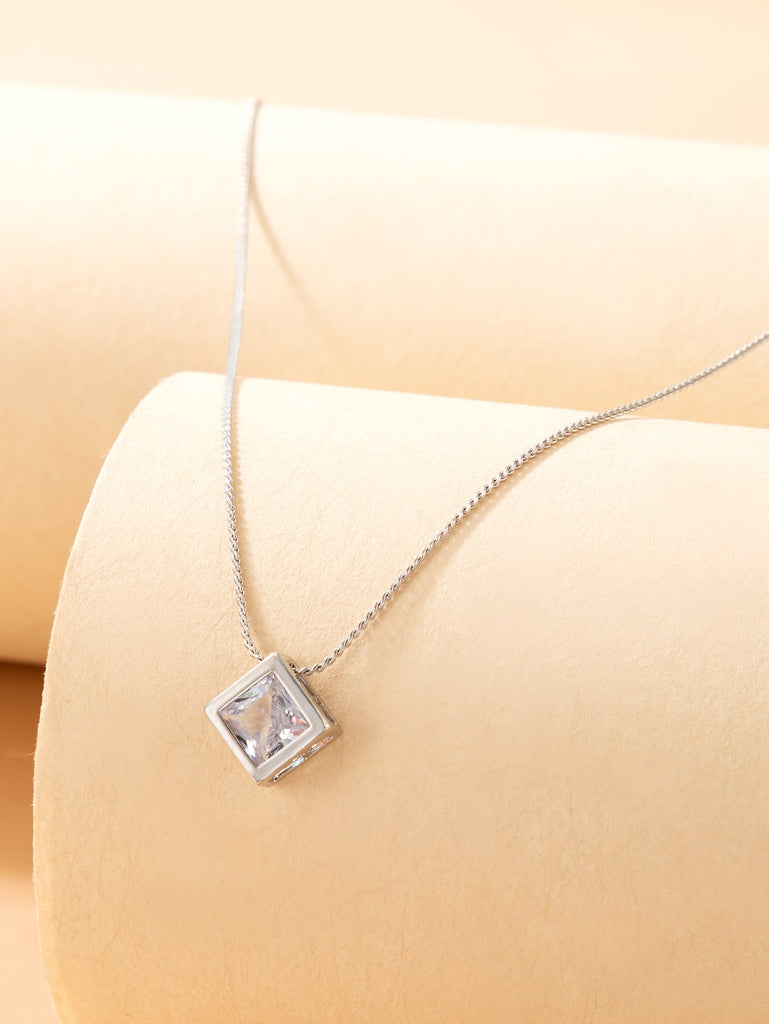 Geometric Charm Necklace