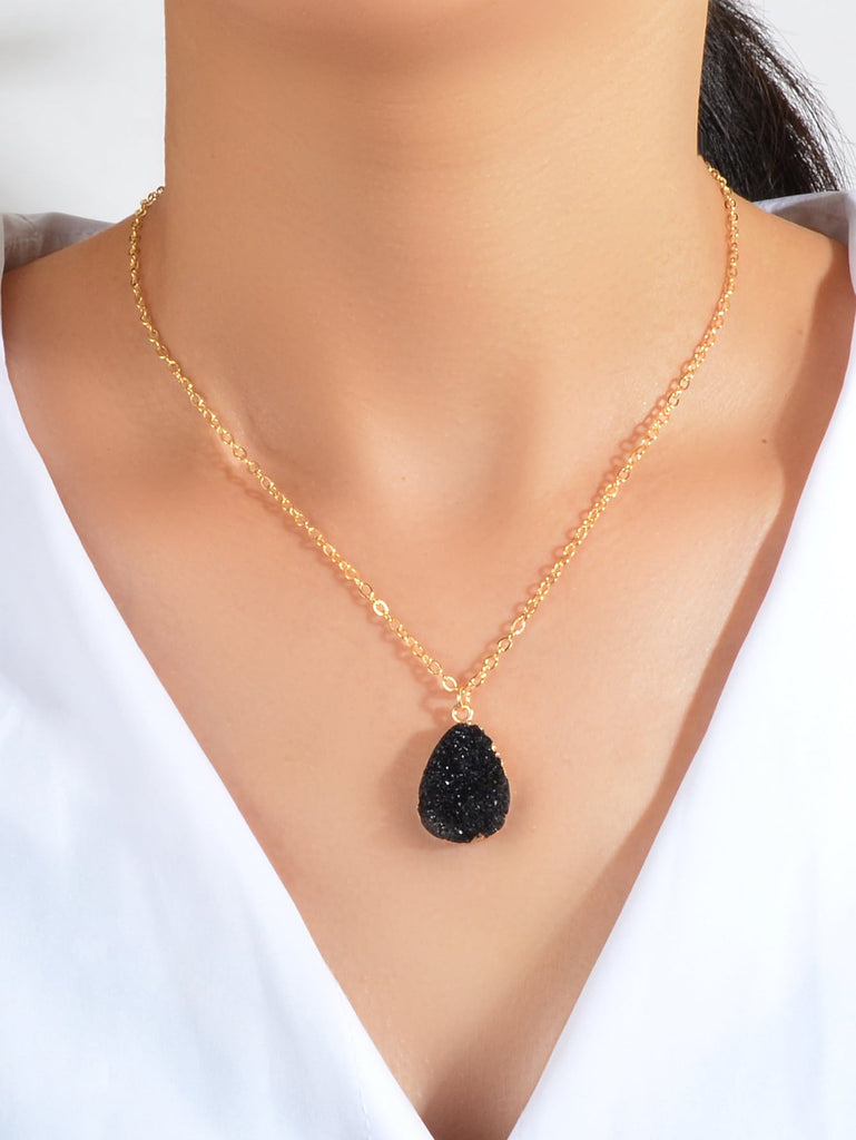Resin Pendant Necklace